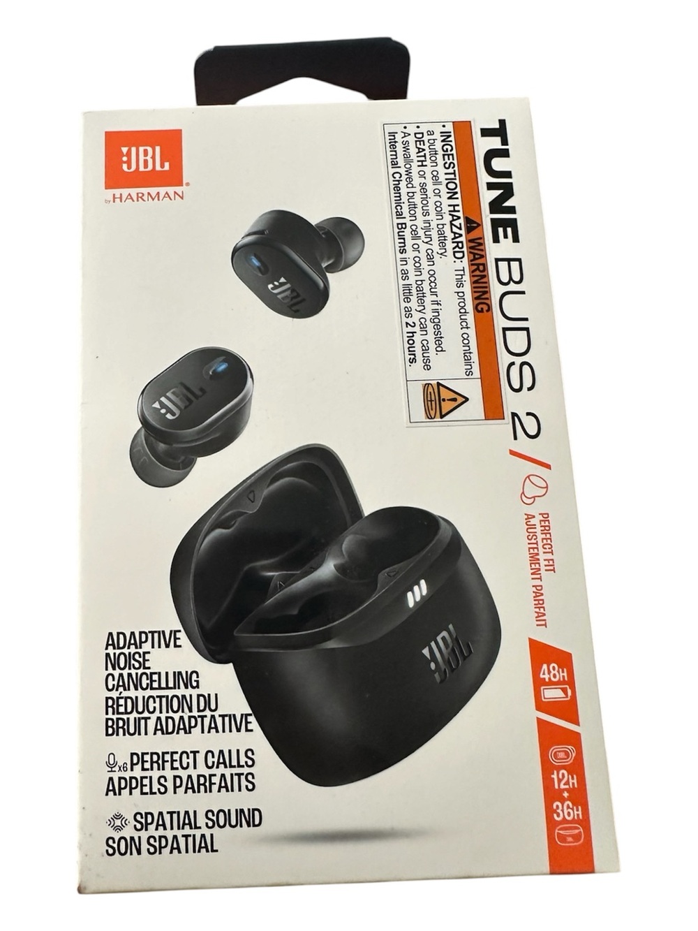 JBL Black Tune Buds 2 True Wireless Earbuds